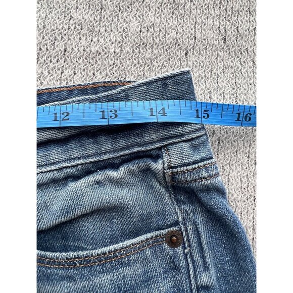 J.Crew Denim Roll Cuff Shorts,‎ Light Denim Wash Size 26 - Picture 4 of 9